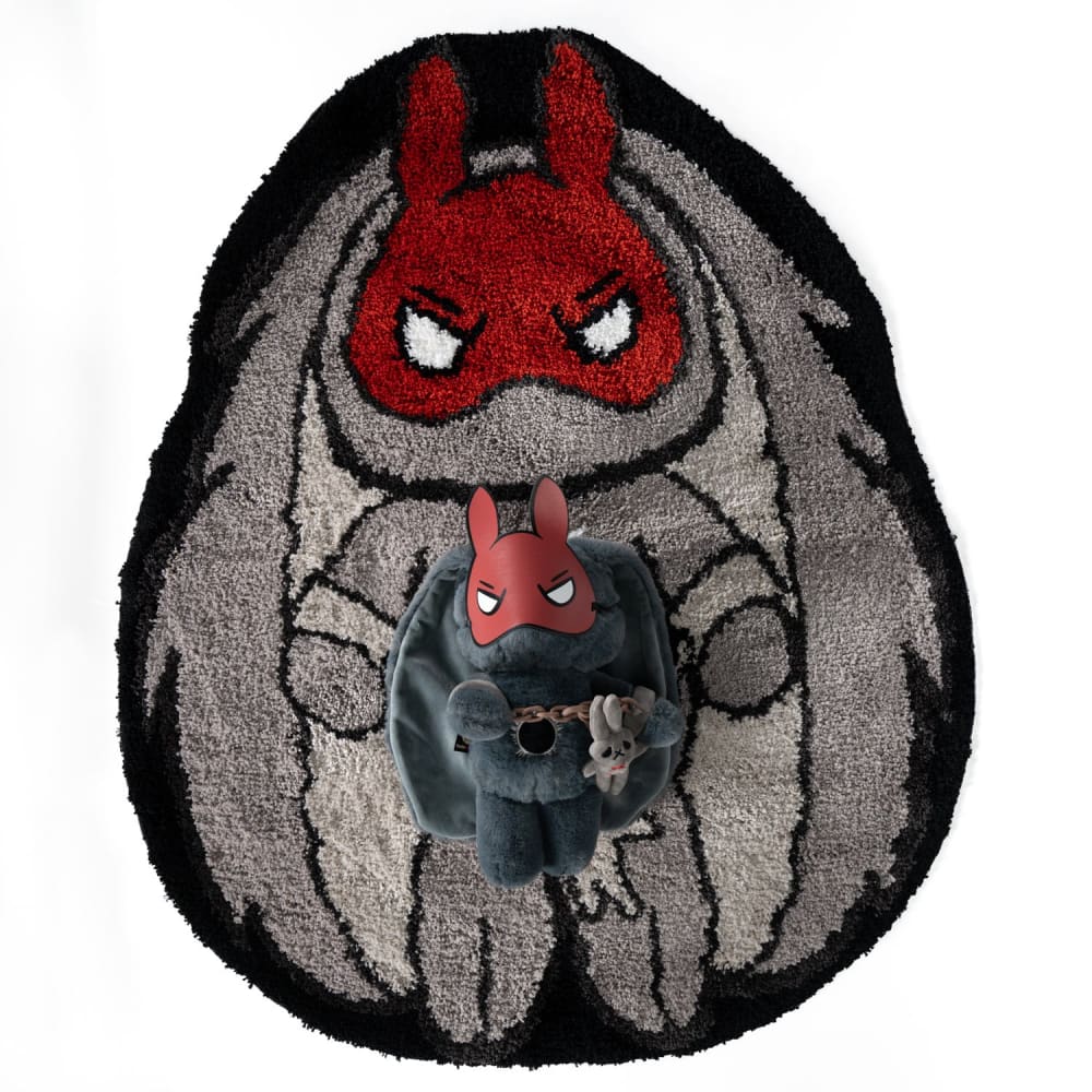 PTSD Rabbit Rug – Mysterious