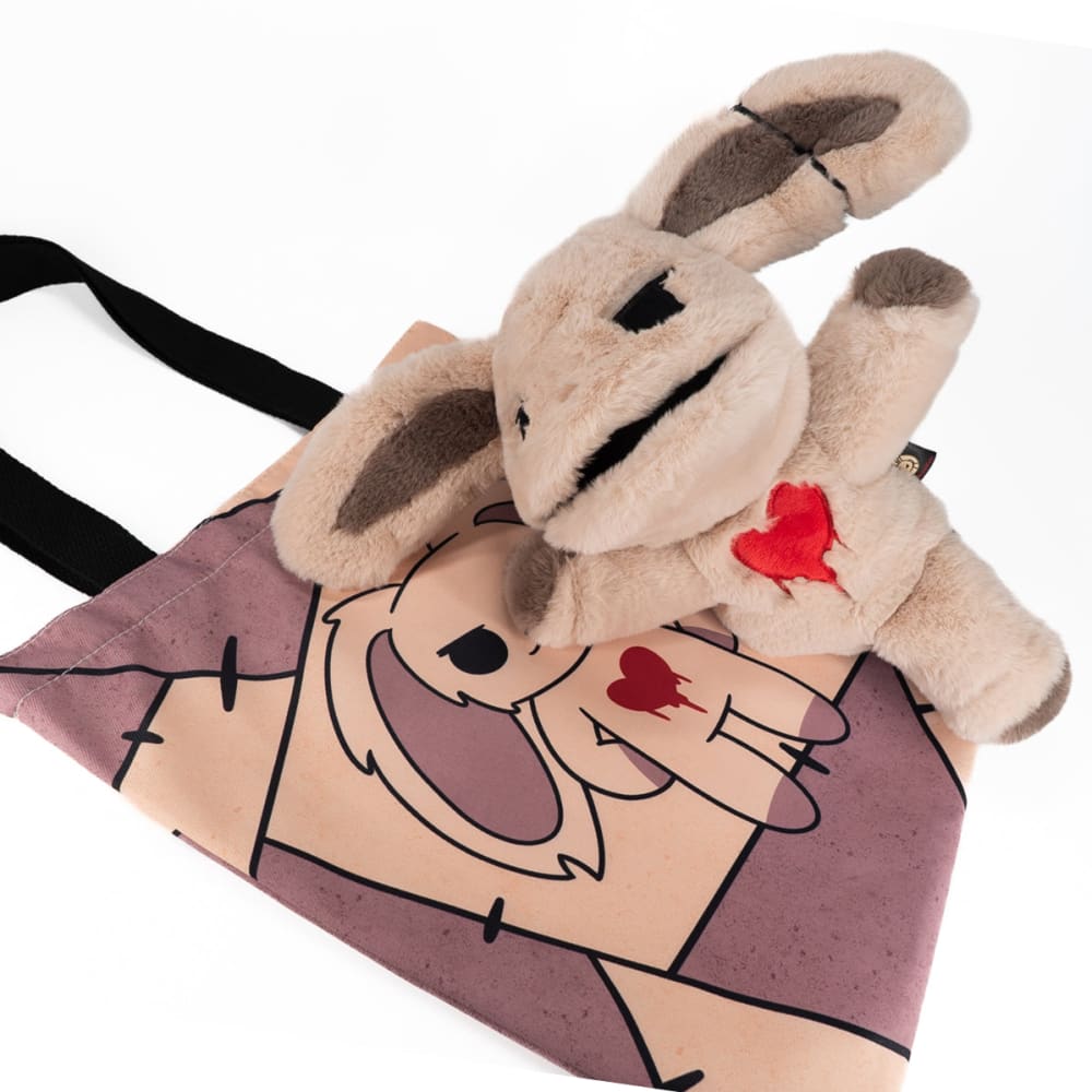 Puck Dread Rabbit Plush Puppet – Mysterious