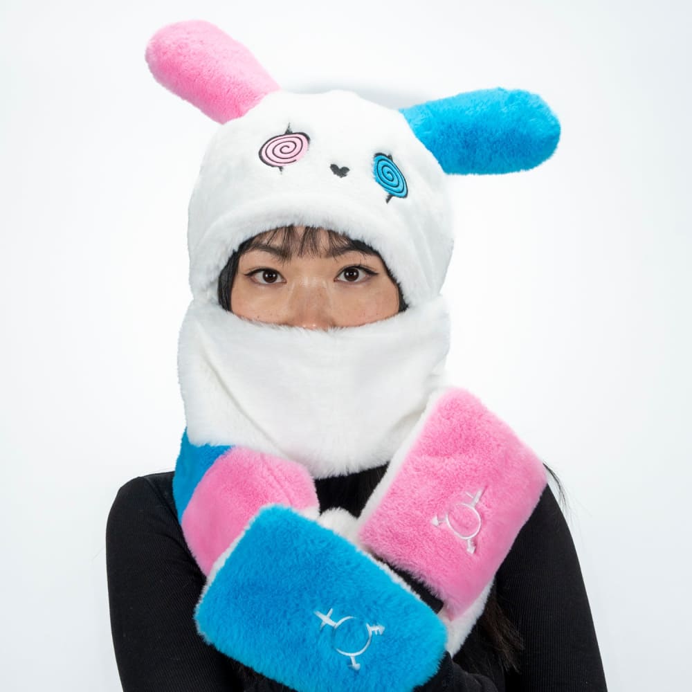 Scoodie Dreadful - Gender Dysphoria Rabbit Scarf Hoodie – Mysterious