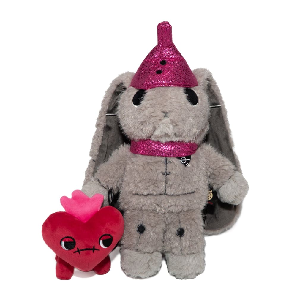Victorian McGee's Oz - Tin man and Heart Pup - Plush Stuffed