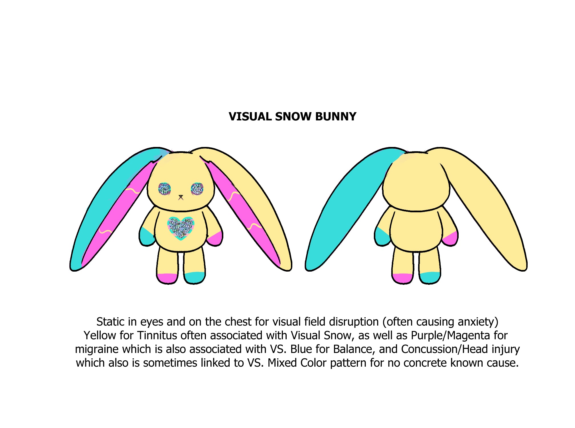 Crowd Design : Plushie Dreadfuls Visual Snowbunny