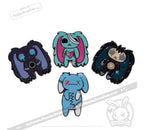 Plushie Dreadfuls - 2 Inch Enamel Pin Pin