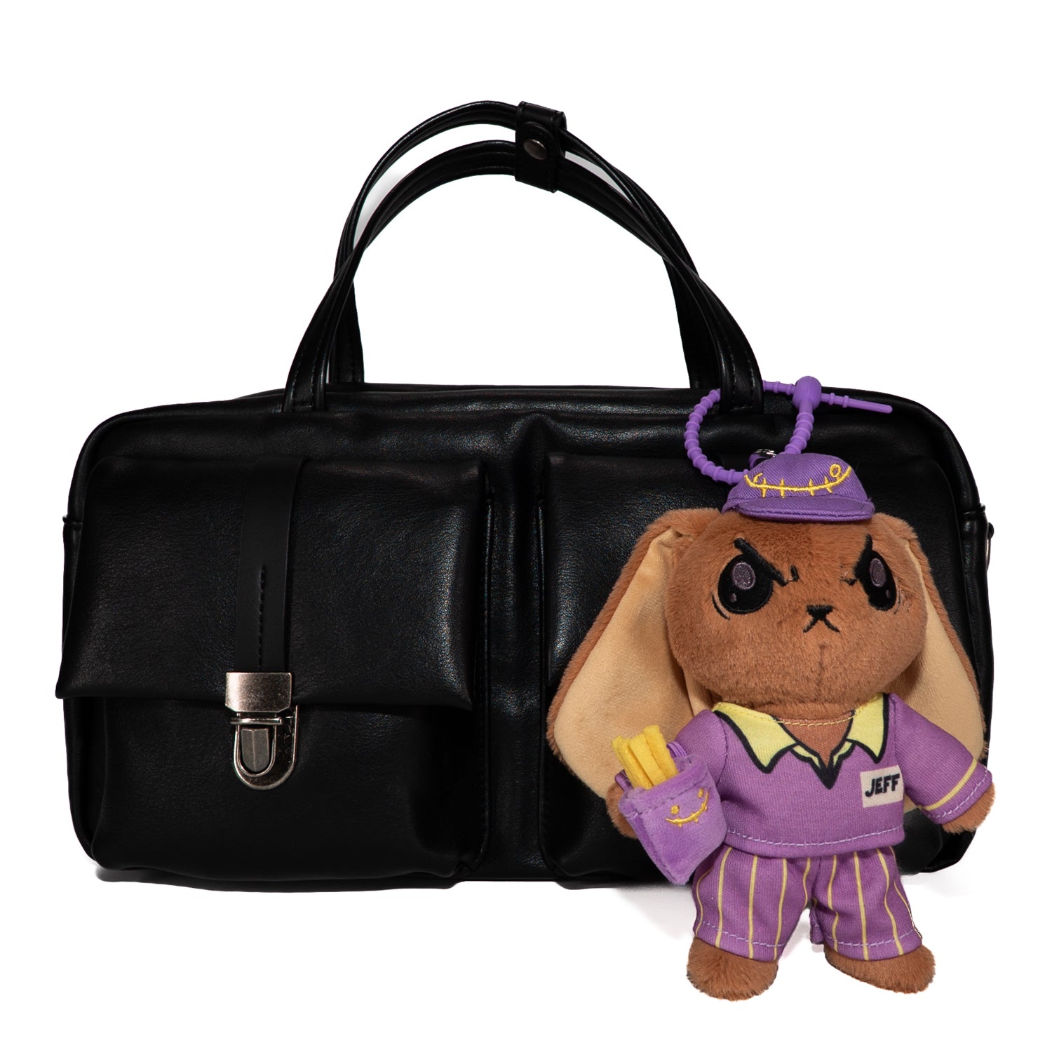 Plushie Dreadfuls -Fast Food Worker Plush Keychain Accessory - Mysterious