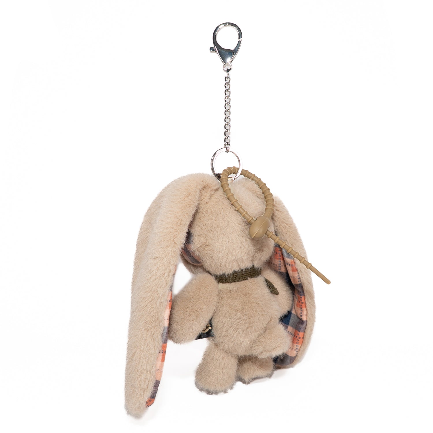 Plushie Dreadfuls - Plaid Love Rabbit Plush Keychain Accessory - Mysterious