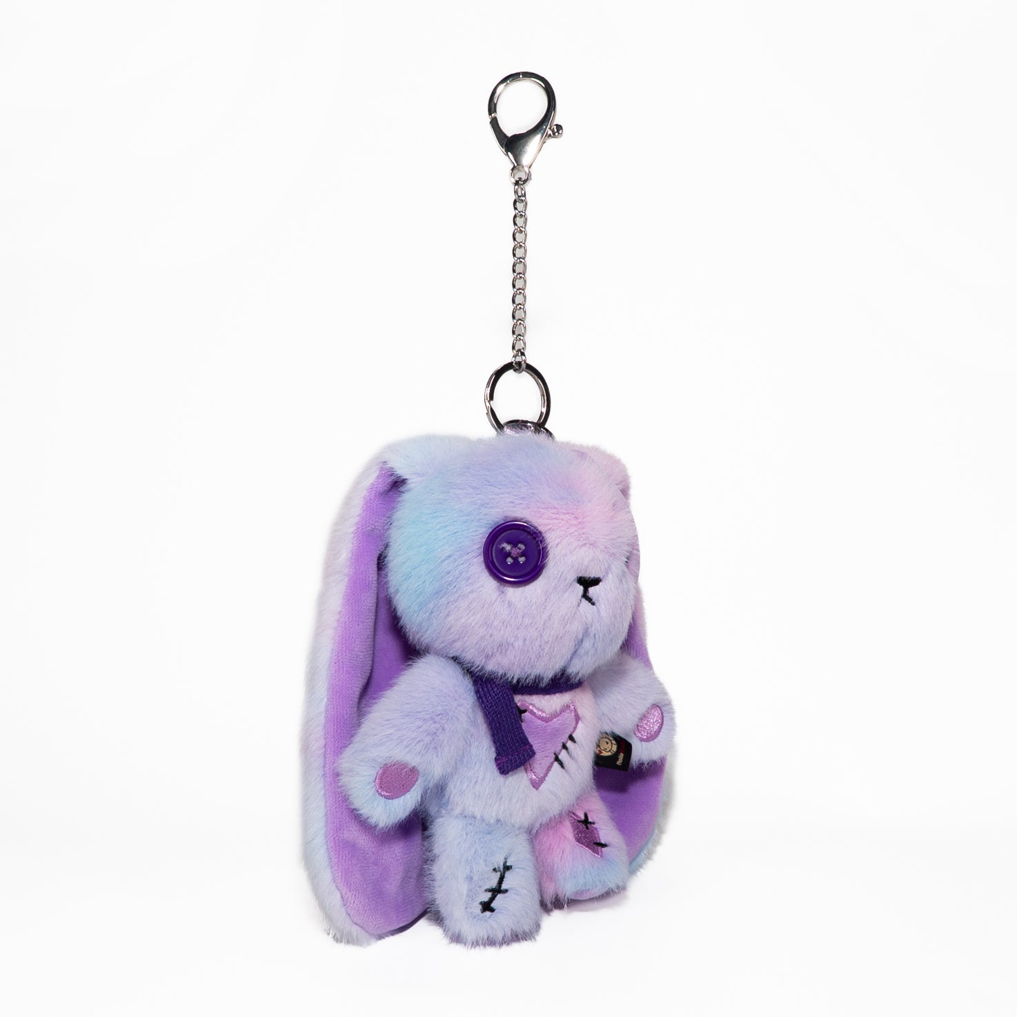 Plushie Dreadfuls - Purple Ice Love Rabbit Plush Keychain Accessory - Mysterious