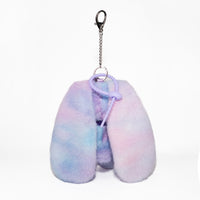 Load image into Gallery viewer, Plushie Dreadfuls - Purple Ice Love Rabbit Plush Keychain Accessory - Mysterious
