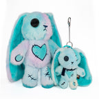 Plushie Dreadfuls - Blue Ice Love Rabbit Plush Keychain Accessory - Mysterious