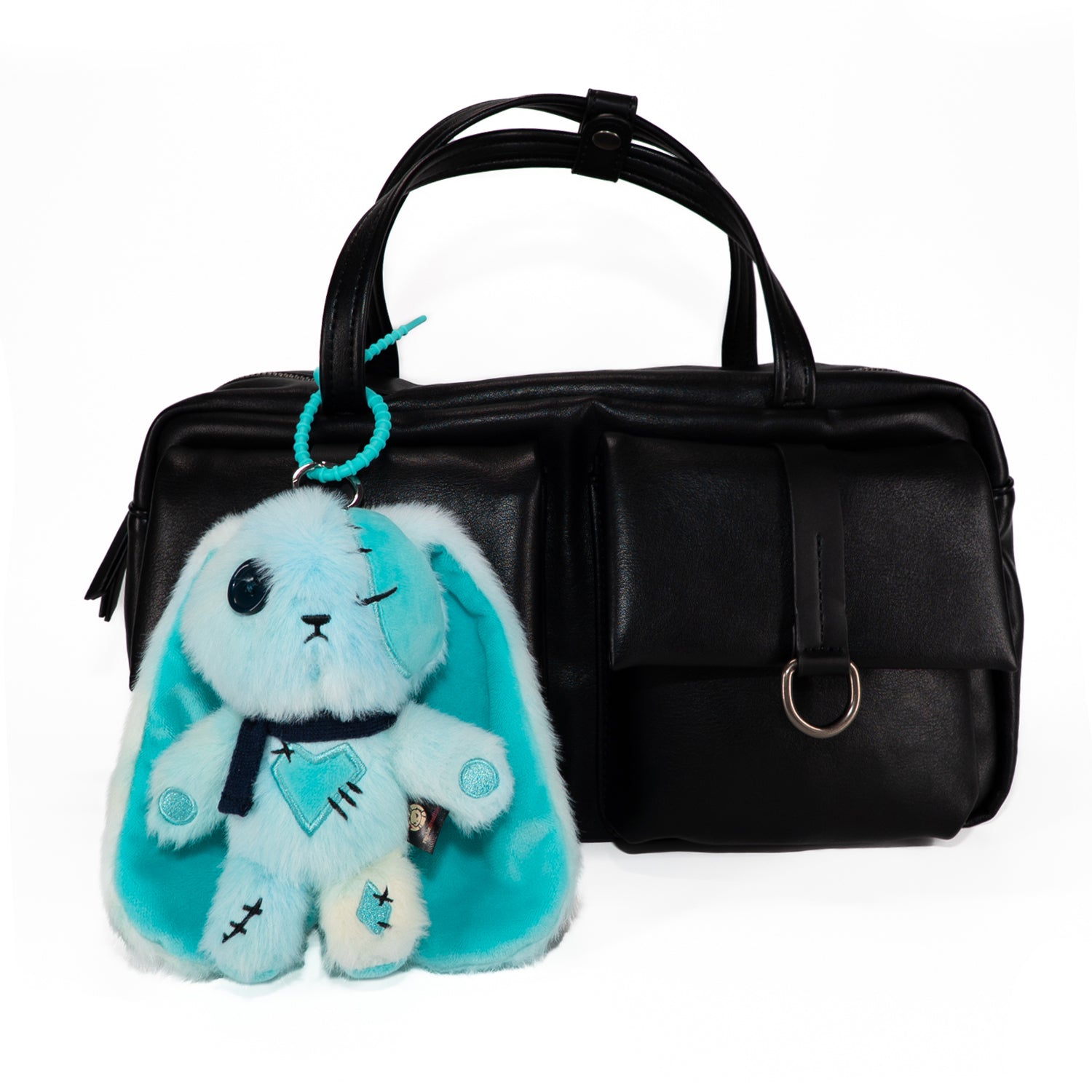 Plushie Dreadfuls - Blue Ice Love Rabbit Plush Keychain Accessory - Mysterious