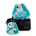 Plushie Dreadfuls - Blue Ice Love Rabbit Plush Keychain Accessory - Mysterious