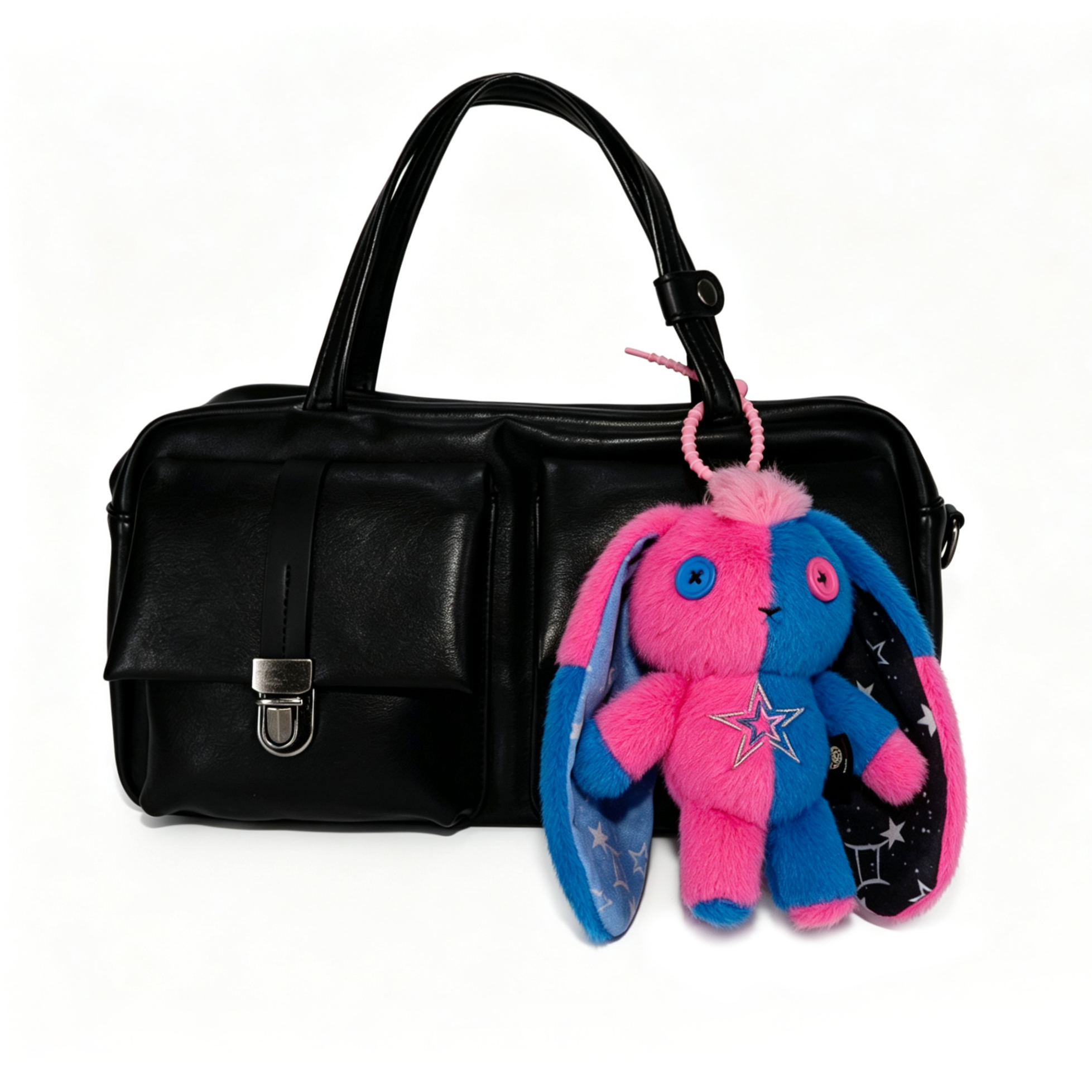 Plushie Dreadfuls - Gemini Rabbit - Plush Keychain
