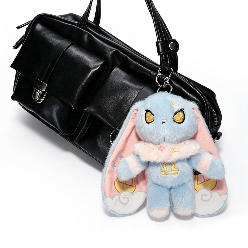 Libra Rabbit Plush Keychain