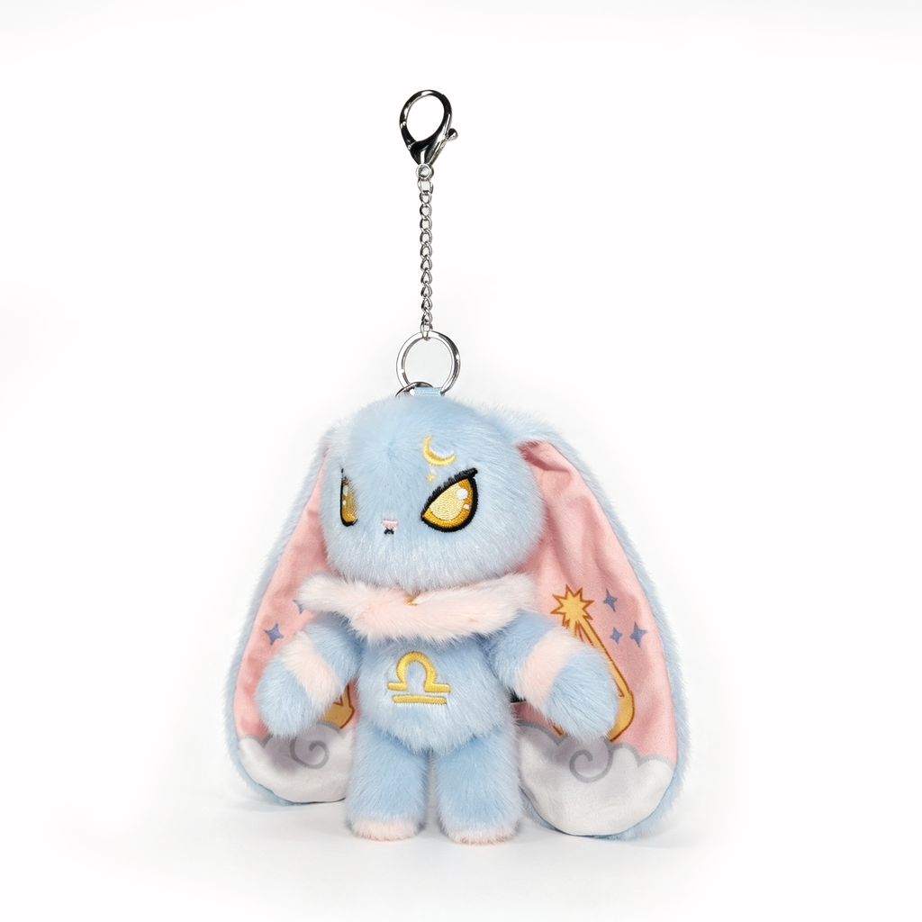 Libra Rabbit Plush Keychain