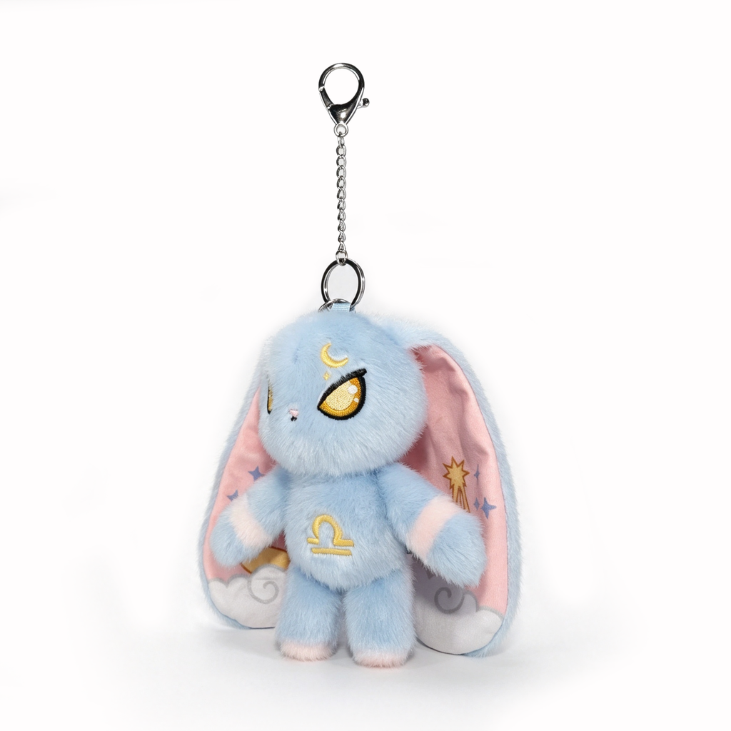 Libra Rabbit Plush Keychain