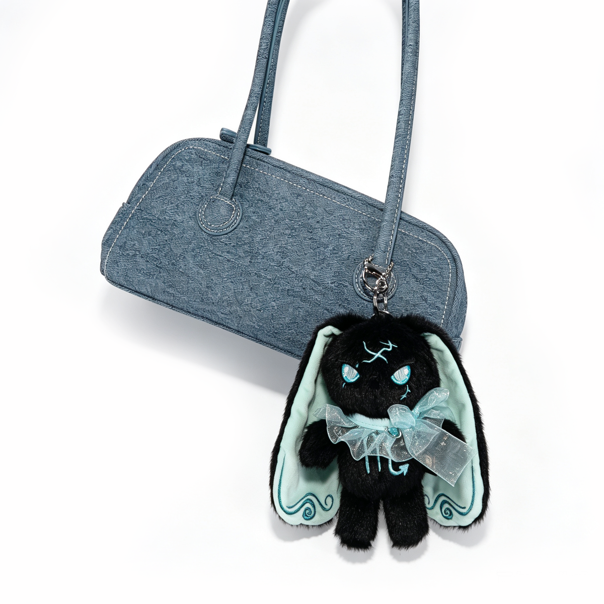 Scorpio Rabbit Plush Keychain
