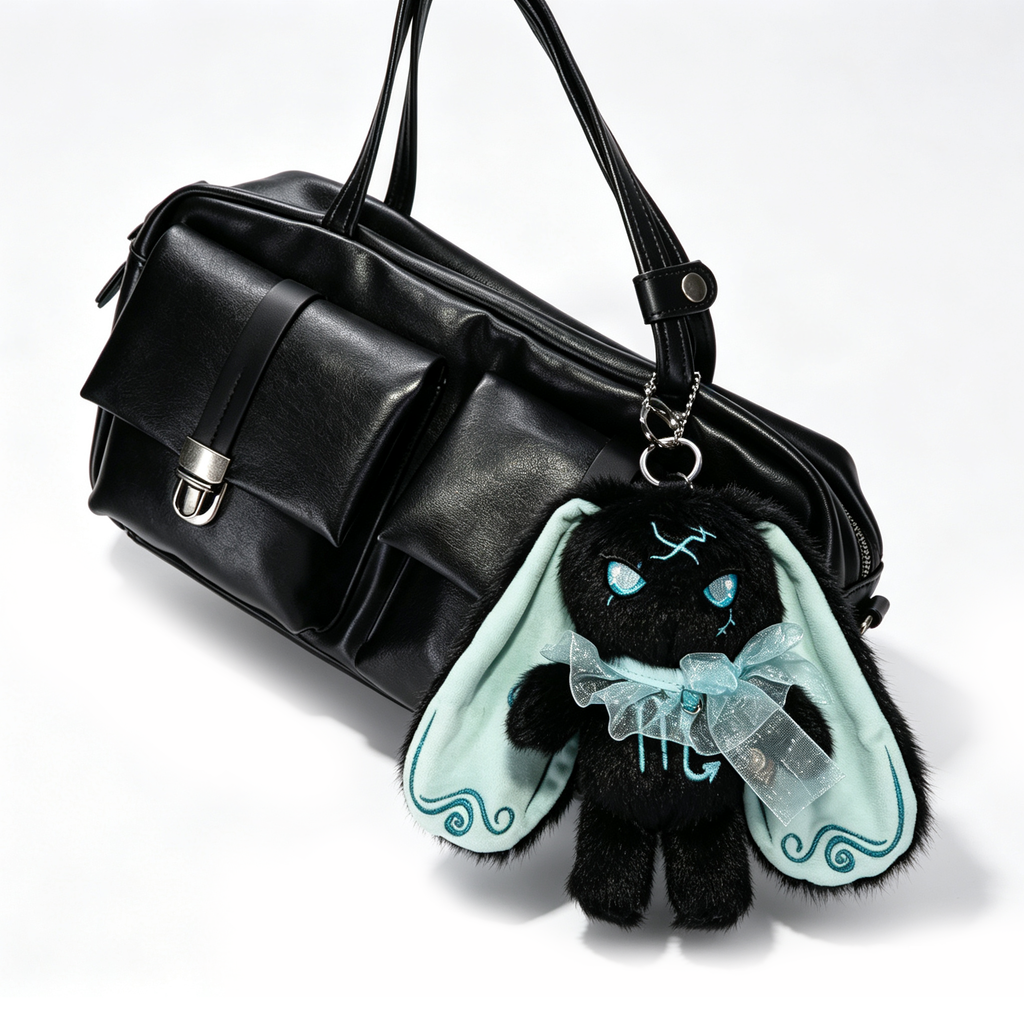 Scorpio Rabbit Plush Keychain