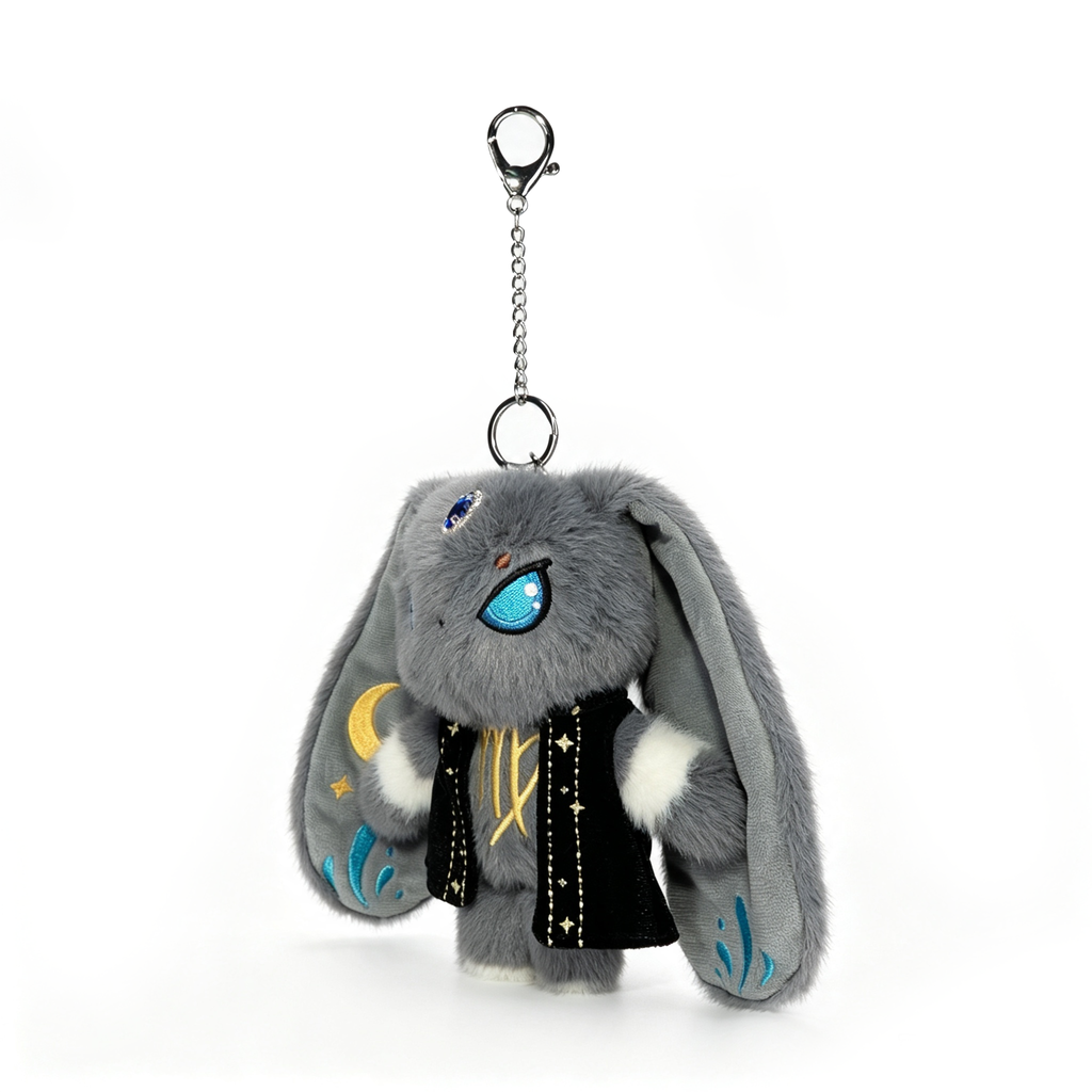 Virgo Rabbit Plush Keychain