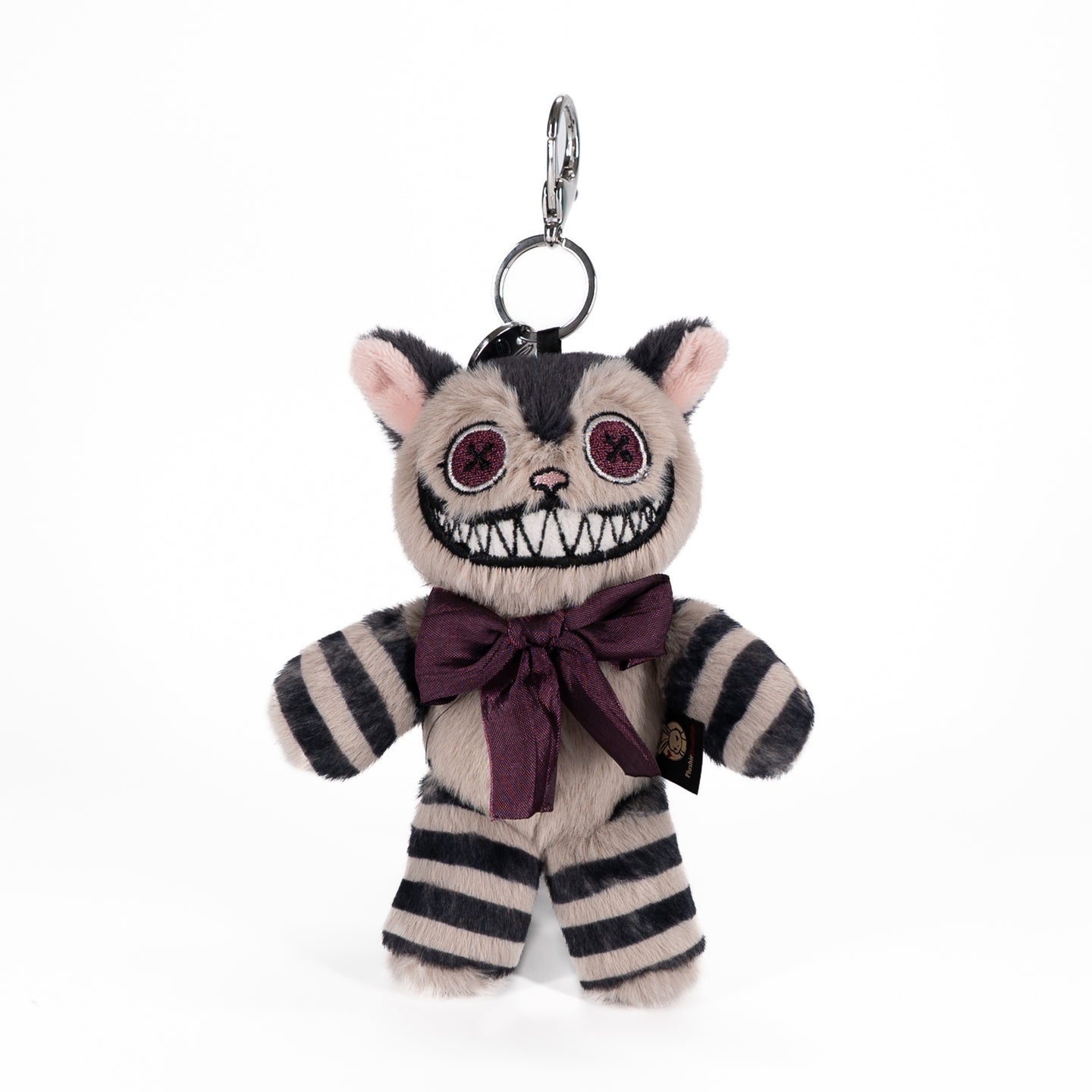 Victorian McGee's Cheshire Cat Plush Keychain Accessory - Mysterious