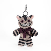 Load image into Gallery viewer, Victorian McGee&#39;s Cheshire Cat Plush Keychain Accessory - Mysterious
