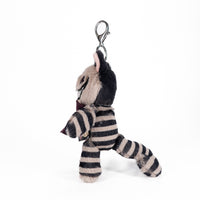 Load image into Gallery viewer, Victorian McGee&#39;s Cheshire Cat Plush Keychain Accessory - Mysterious
