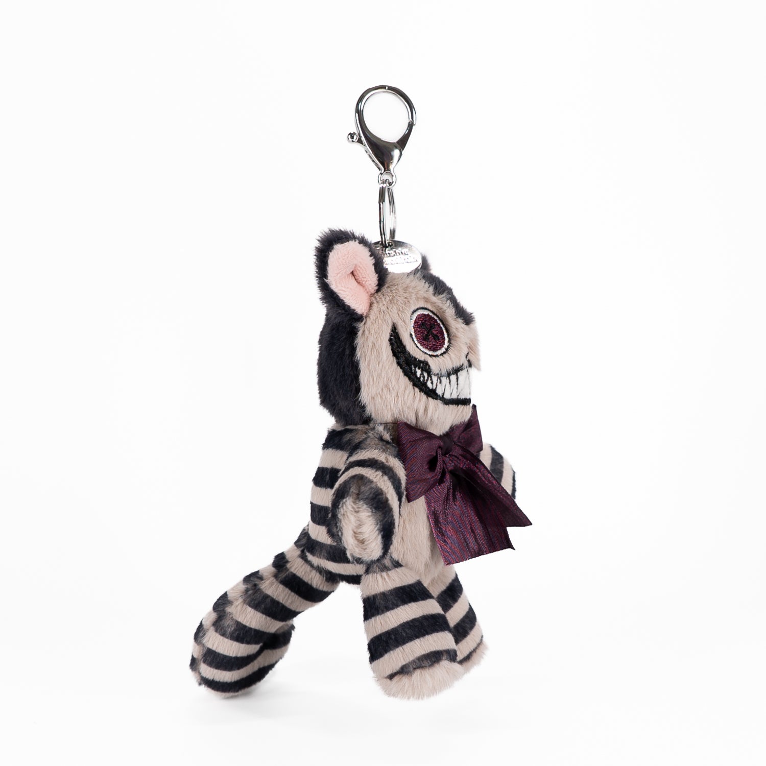 Victorian McGee's Cheshire Cat Plush Keychain Accessory - Mysterious