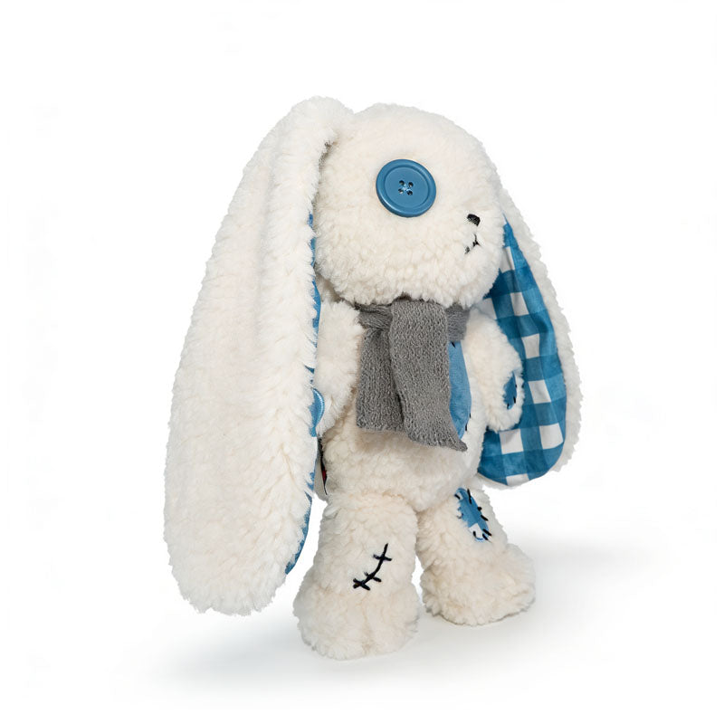 Plushie Dreadfuls - Blue Plaid Love Rabbit - Plush Stuffed Animal