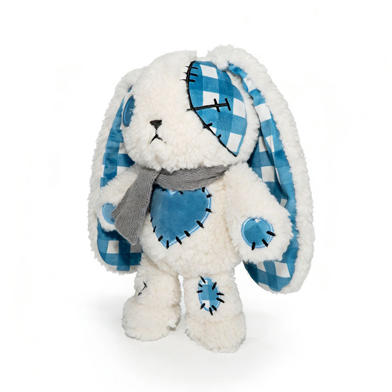 Plushie Dreadfuls - Blue Plaid Love Rabbit - Plush Stuffed Animal