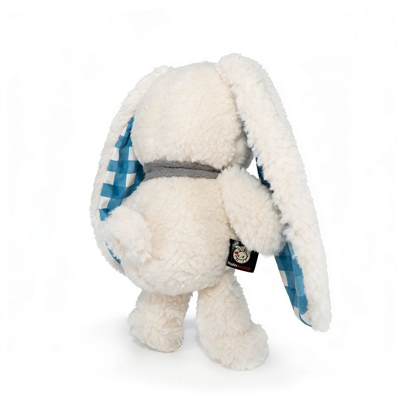 Plushie Dreadfuls - Blue Plaid Love Rabbit - Plush Stuffed Animal