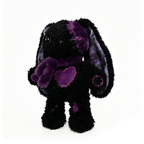 Plushie Dreadfuls -Violet Neon Love Rabbit - Plush Stuffed Animal