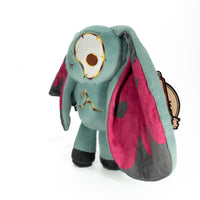 Load image into Gallery viewer, Plushie Dreadfuls - Complex PTSD (CPTSD) Rabbit - Plush Stuffed Animal - Mysterious
