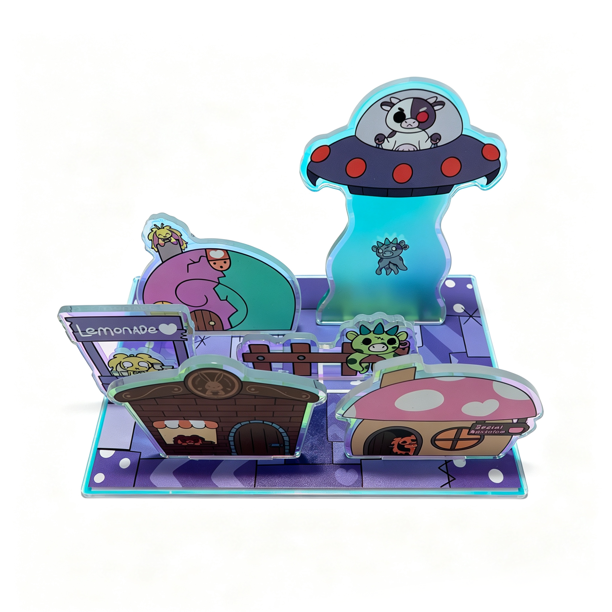 Plushie Dreadfuls - Acrylic Standee Set - Series 1