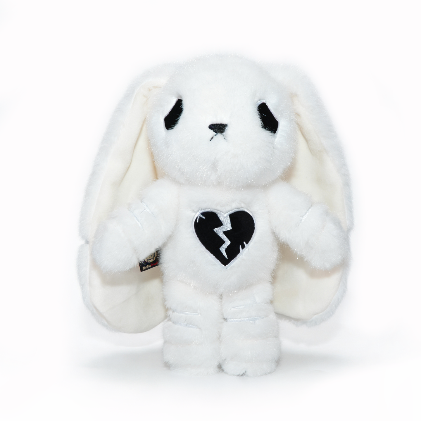 Plushie Dreadfuls - Depression Rabbit V2  Snow LE- Plush Stuffed Animal