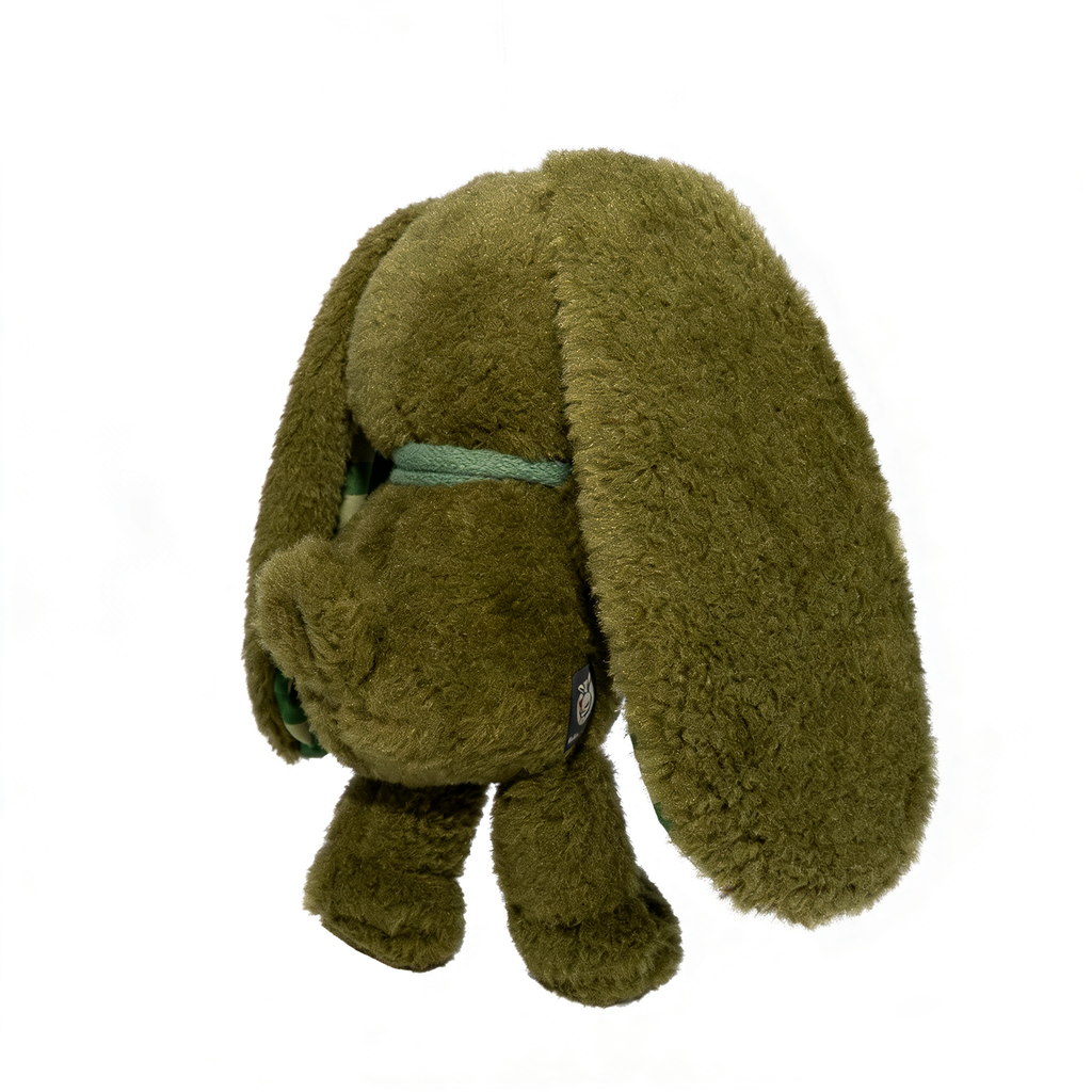 Plushie Dreadfuls - Lucky Green Plaid Love Rabbit - Plush Stuffed Animal