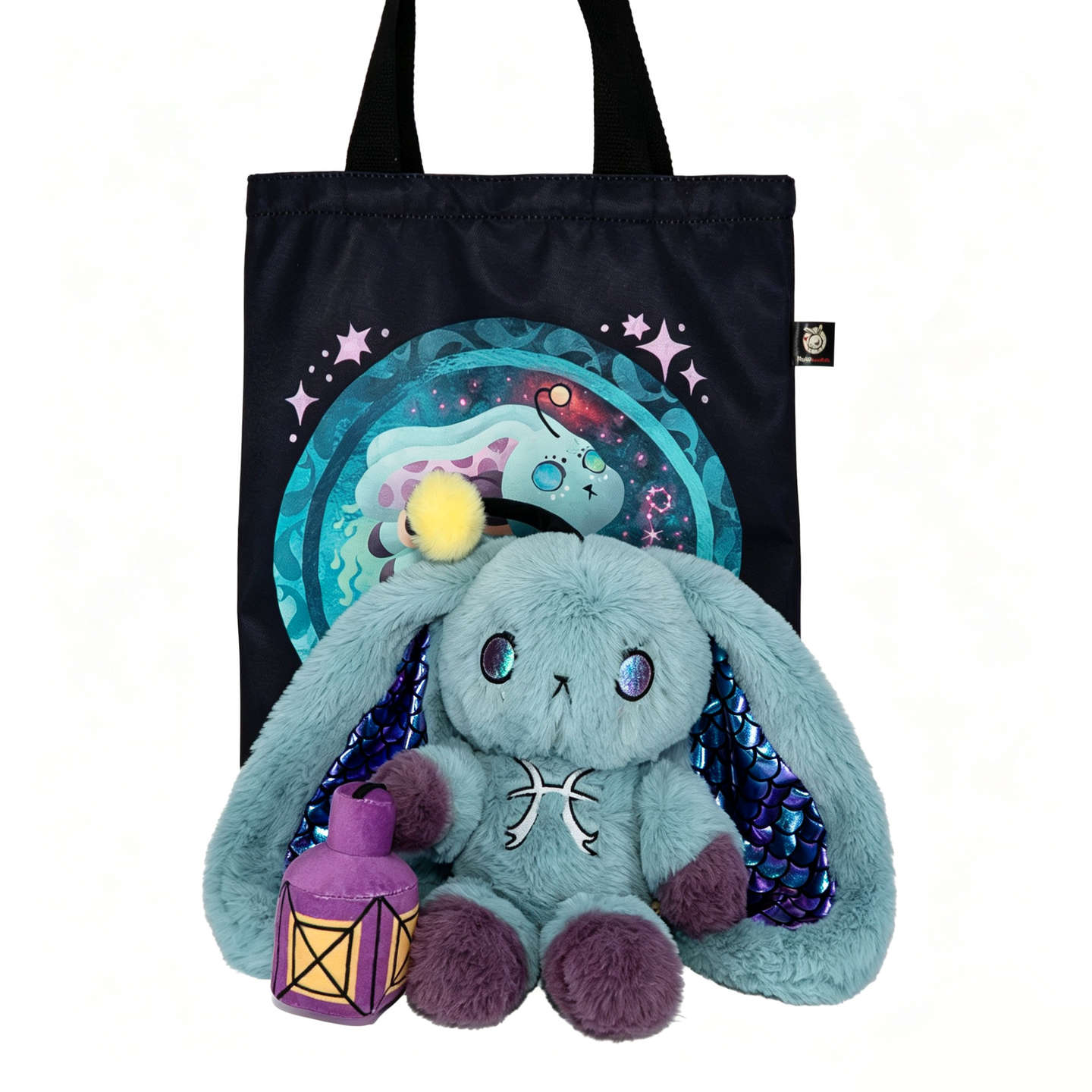 Plushie Dreadfuls - Pisces Rabbit - Plush Stuffed Rabbit