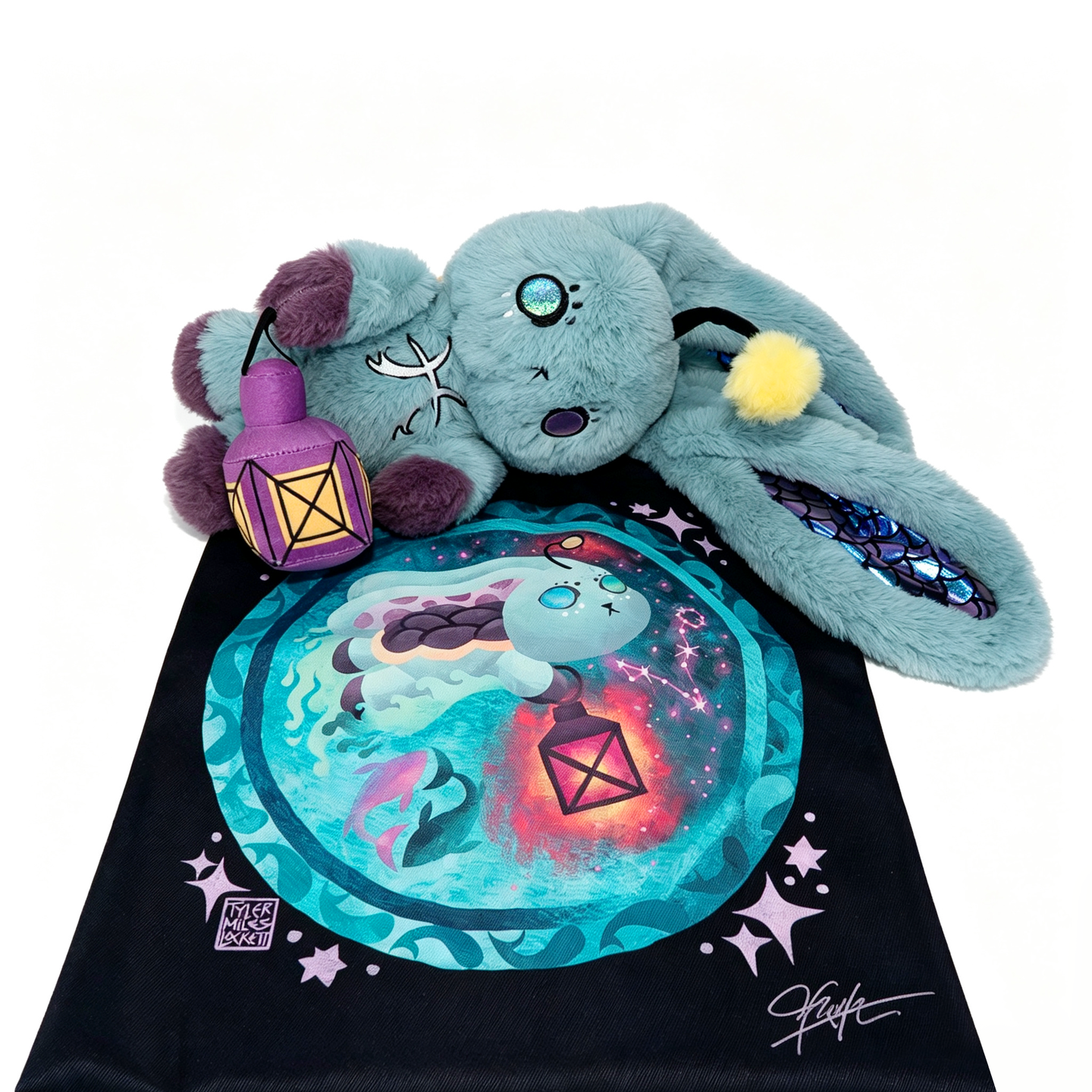 Plushie Dreadfuls - Pisces Rabbit - Plush Stuffed Rabbit