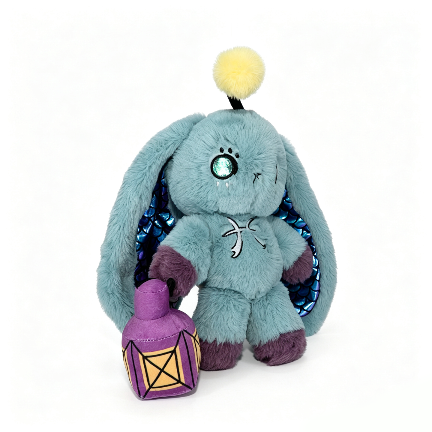 Plushie Dreadfuls - Pisces Rabbit - Plush Stuffed Rabbit