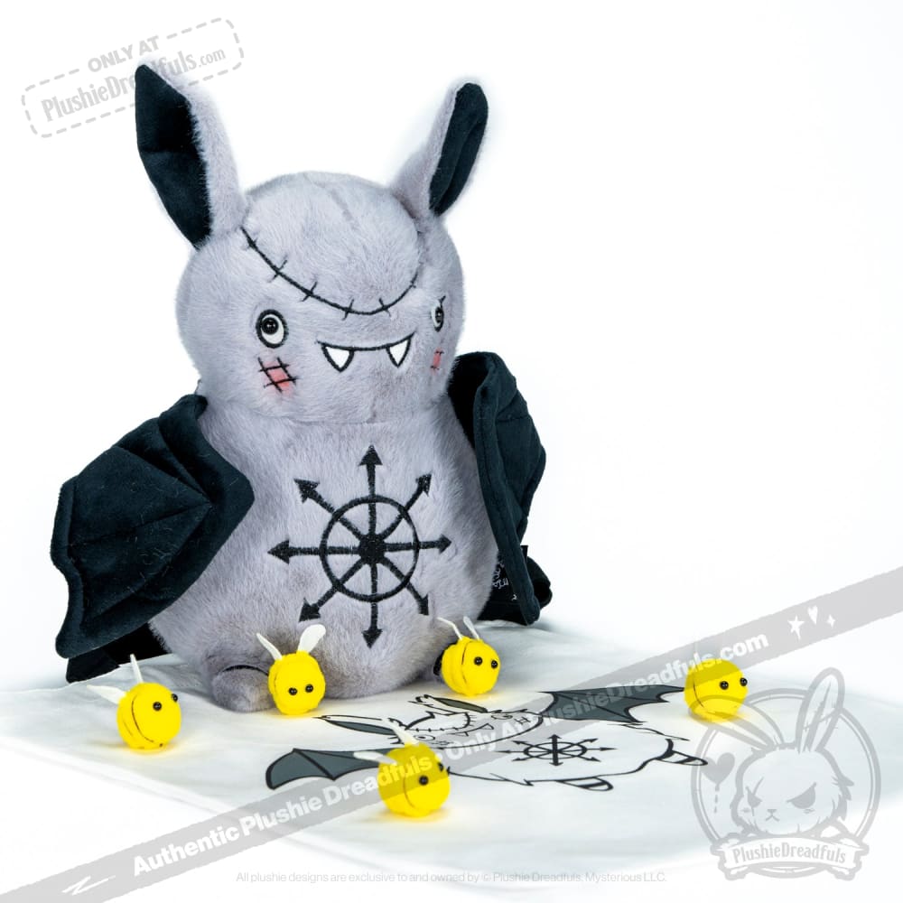 Plushie Dreadfuls - ADHD Bat - Plush Stuffed Animal - Mysterious