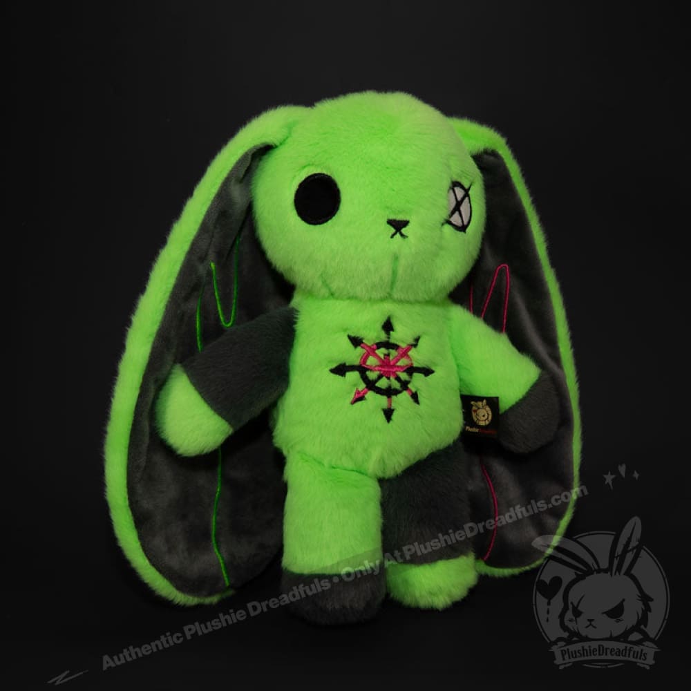 Plushie Dreadfuls - ADHD Rabbit Extra Chaos Edition- Plush Stuffed Animal plush