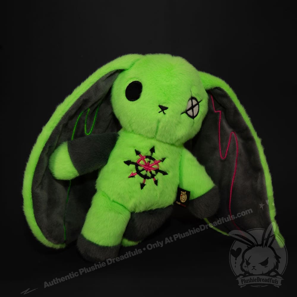 Plushie Dreadfuls - ADHD Rabbit Extra Chaos Edition- Plush Stuffed Animal plush