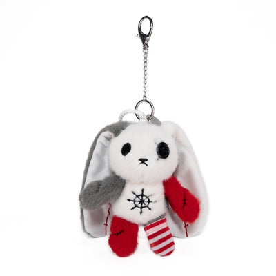 ADHD Rabbit Plush Keychain Accessory