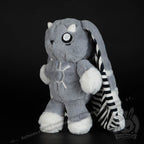 Plushie Dreadfuls - Adrenal Crisis Rabbit - Plush Stuffed Animal - Mysterious