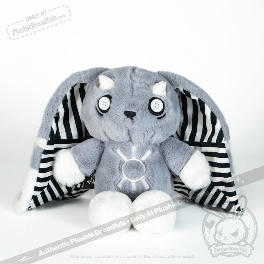 Plushie Dreadfuls - Adrenal Crisis Rabbit - Plush Stuffed Animal - Mysterious