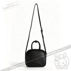 Alice in Wonderland Leather Bag with Plush Keychain - Ita Bag
