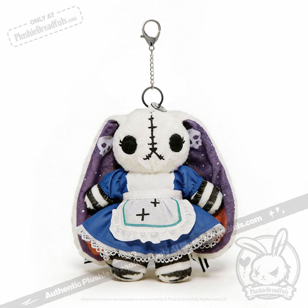 Alice Leather Bag with Plush Keychain - Ita Bag