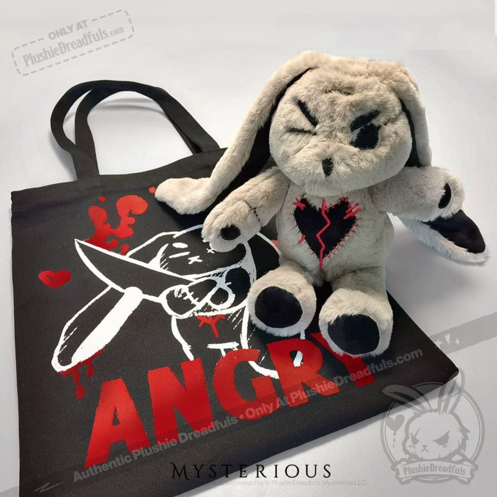 Angry Rabbit Hoodie and Wallet Set | Mysterious