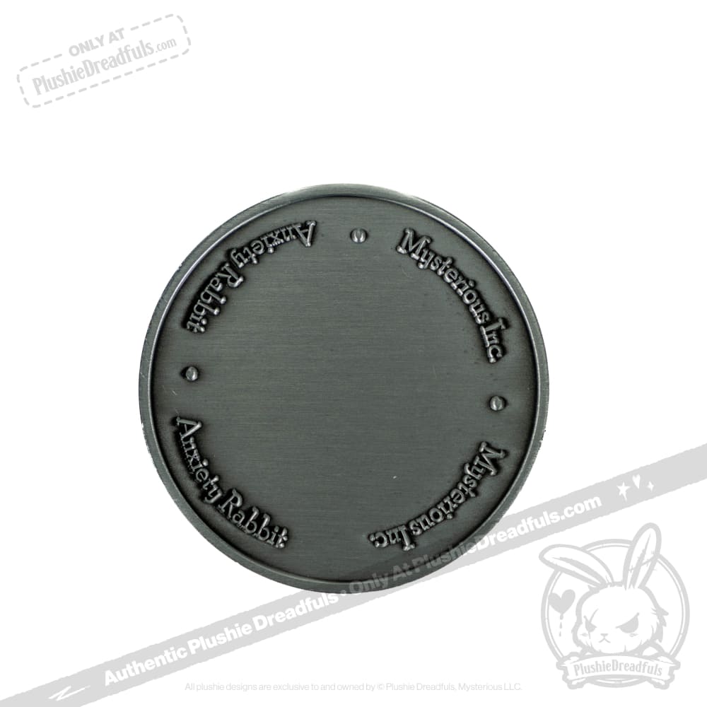 Plushie Dreadfuls - Anxiety Rabbit Coin Coin