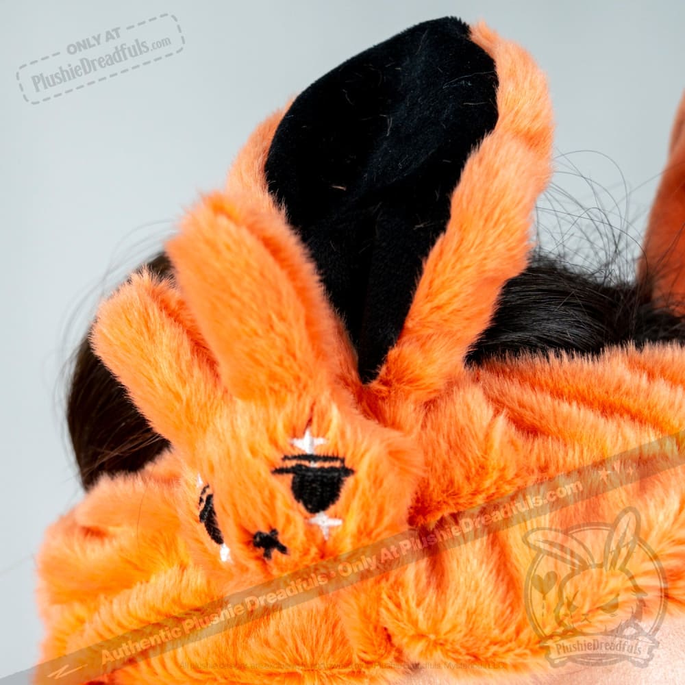 Anxiety Rabbit Plush Headband Set - Mysterious