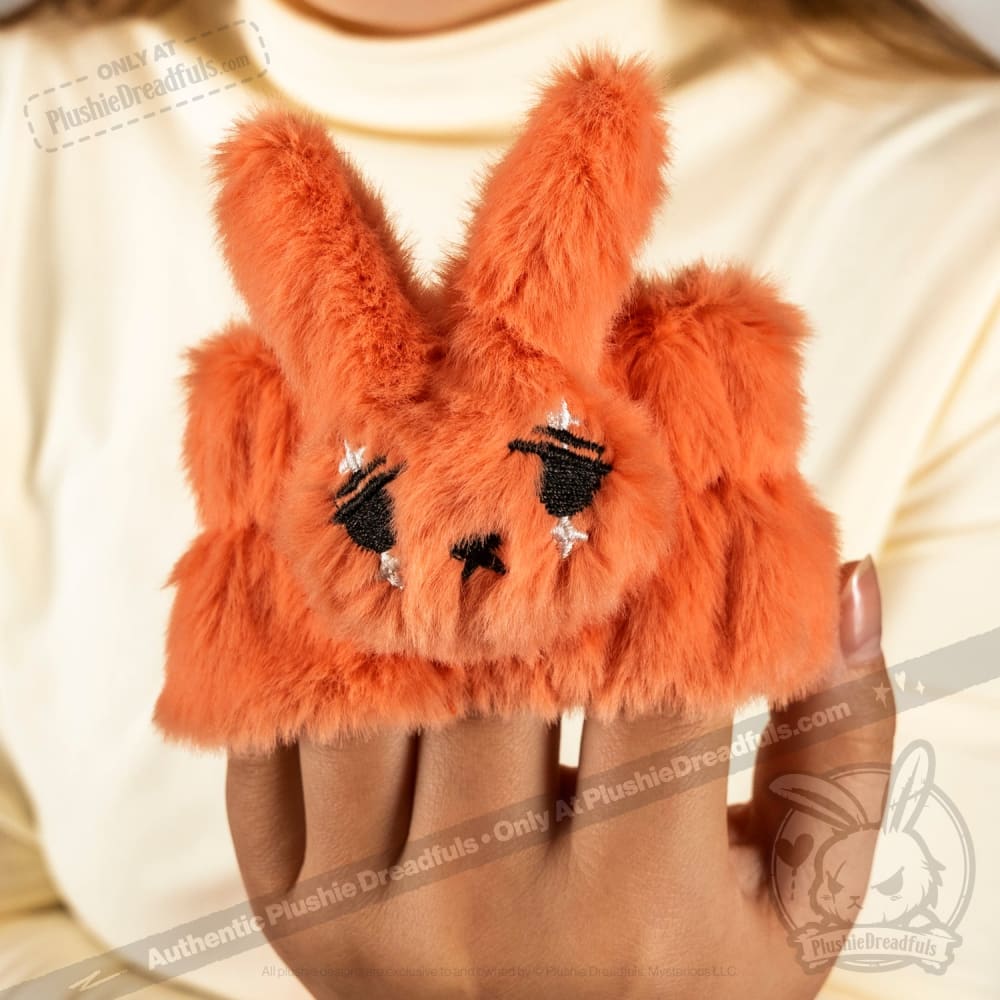 Anxiety Rabbit Plush Headband Set - Mysterious
