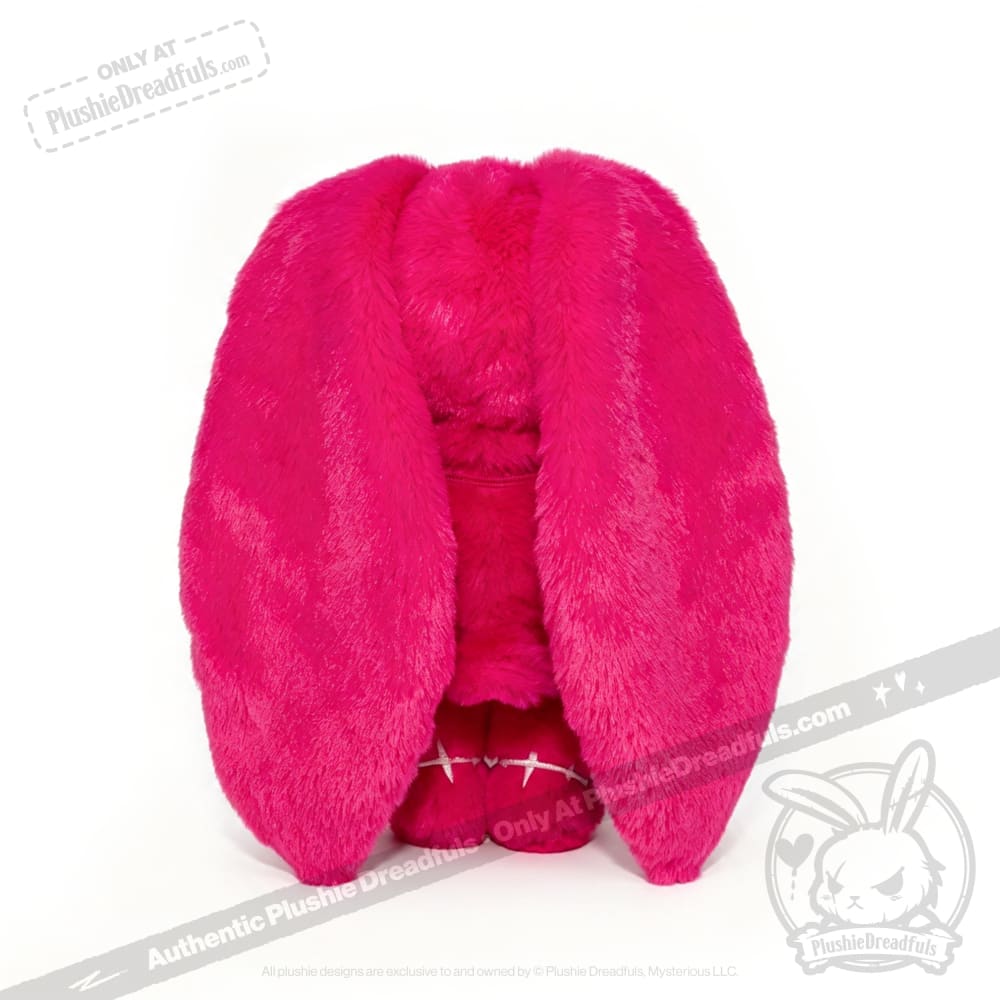 Anxiety Rabbit Hot Pink and Mint Limited Edition - Plush Stuffed Animal - plush
