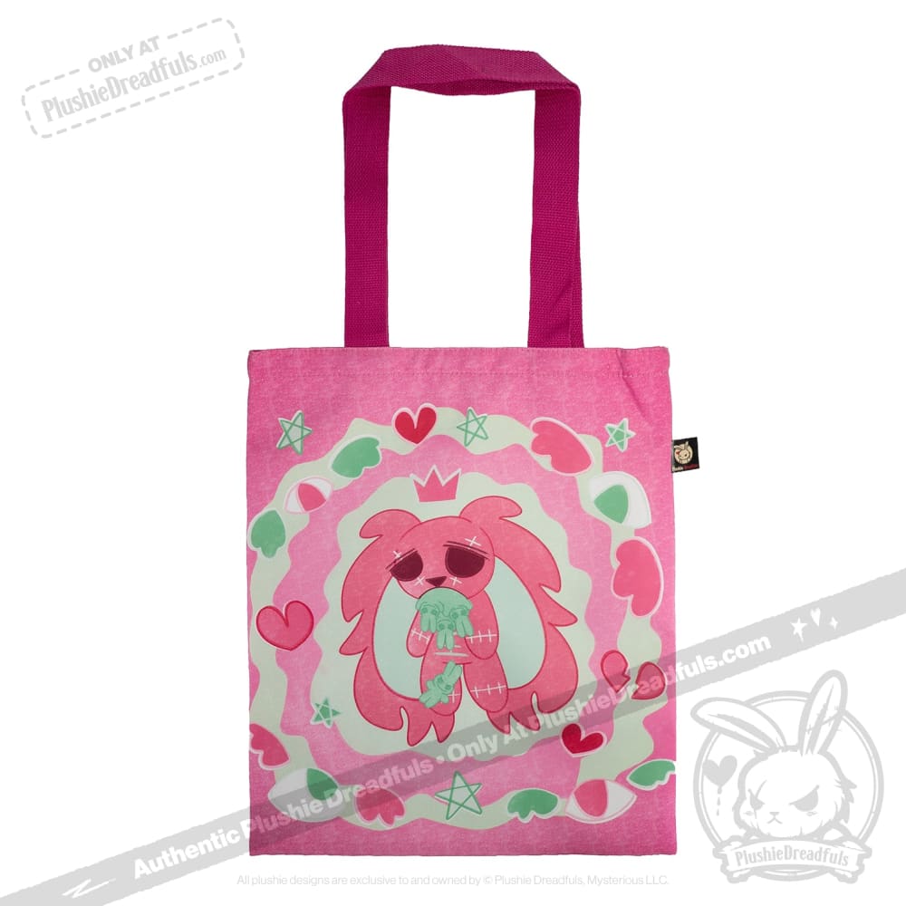 Anxiety Rabbit Hot Pink and Mint Limited Edition - Plush Stuffed Animal - plush