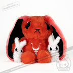 Plushie Dreadfuls - Anxiety Rabbit Plush Stuffed Animal Plush